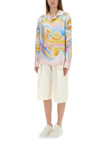 Casablanca Women's Psychedelic Nirvana Shirt Multicolor