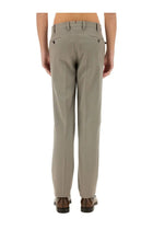 Pt Torino Men's Gabardine Pants Grey, view 3