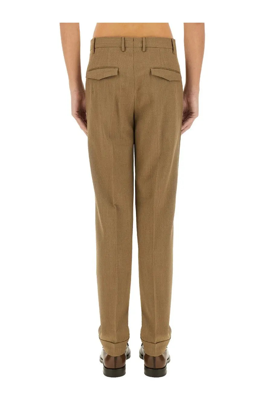 Pt Torino Men's Straight Leg Pants Beige, view 3