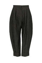 Pt Torino Women's Linen Cotton Cloe Trousers Grey