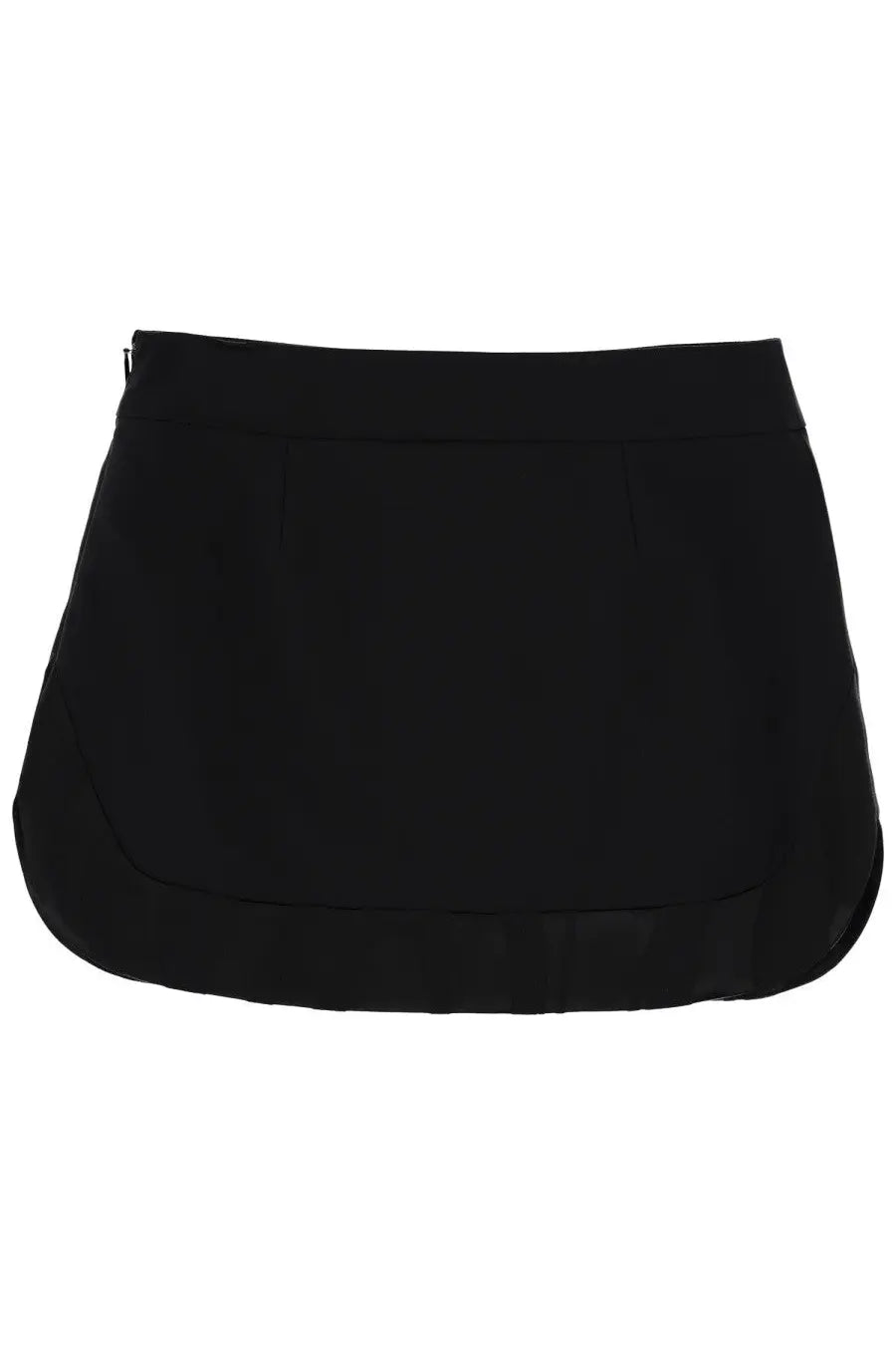 Pucci women’s black wool miniskirt with sleek form-fitting design and subtle side seam detailing