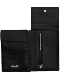 Ganni Women's Puddle Wallet Black
