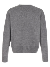Ami Paris Puff Sweater Grey
