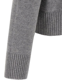 Ami Paris Puff Sweater Grey