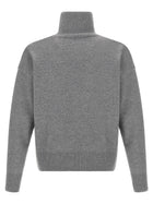 Ami Paris Puff Sweater Grey, view 2
