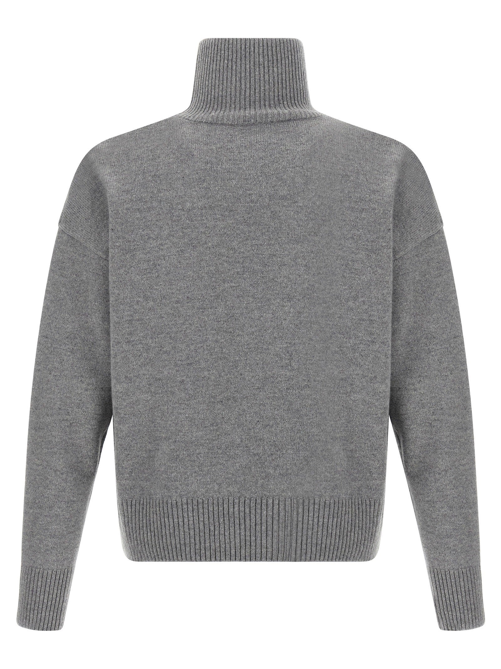 Ami Paris Puff Sweater Grey