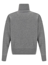Ami Paris Puff Sweater Grey