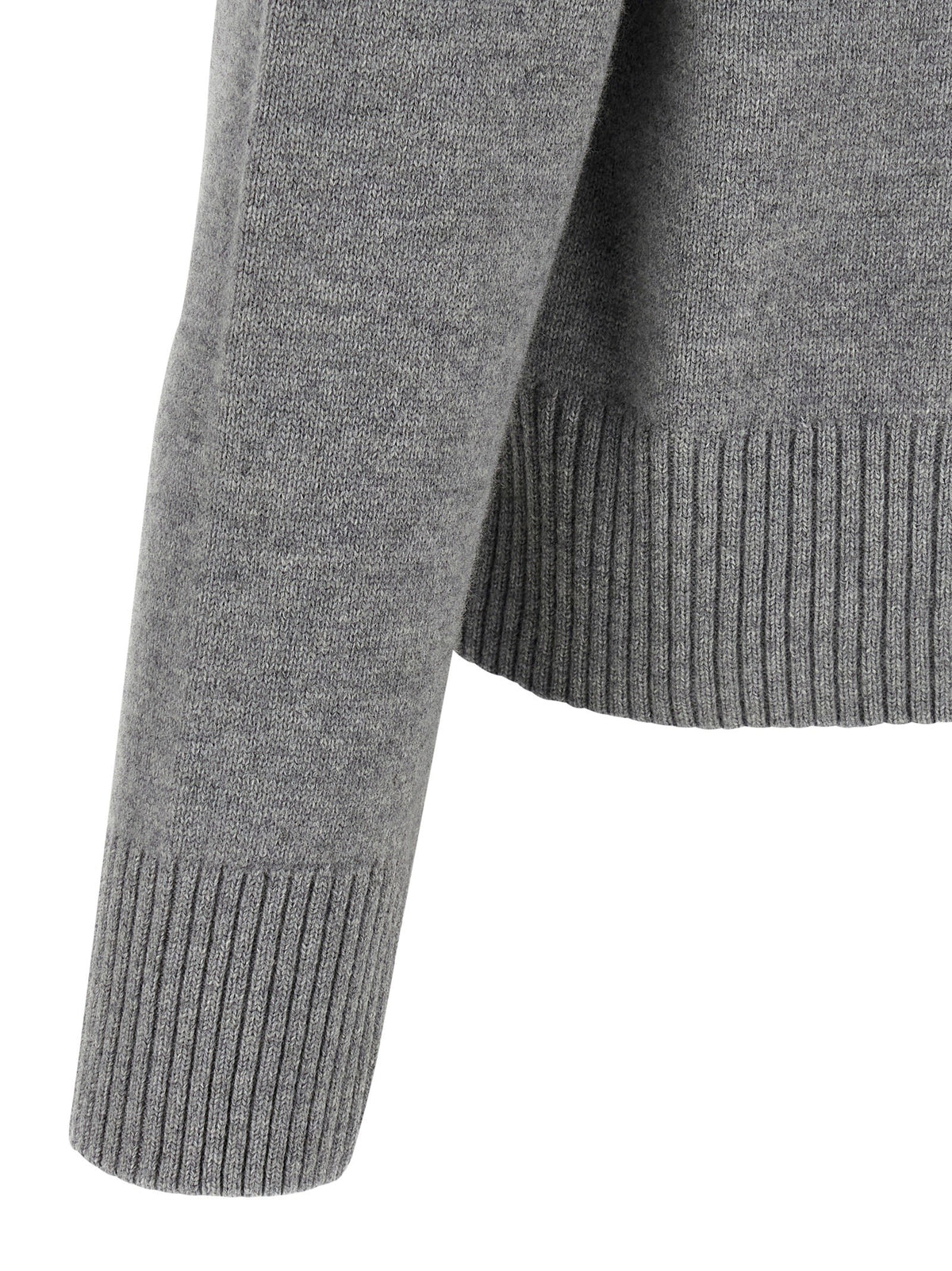 Ami Paris Puff Sweater Grey
