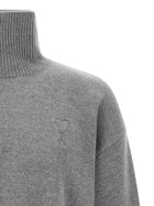 Ami Paris Puff Sweater Grey, view 3