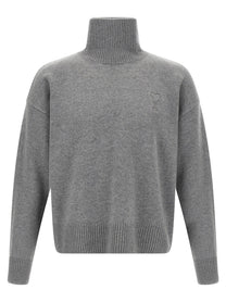Ami Paris Puff Sweater Grey