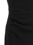ROTATE Birger Christensen Puff Sleeve Dress Black