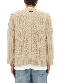 Moschino Men's Pullover White