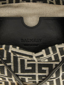 Balmain Pulse Mini Bucket Bag White