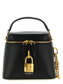 Balmain Pulse Vanity Handbag Black