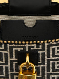 Balmain Pulse Vanity Handbag White