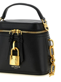 Balmain Pulse Vanity Handbag Black
