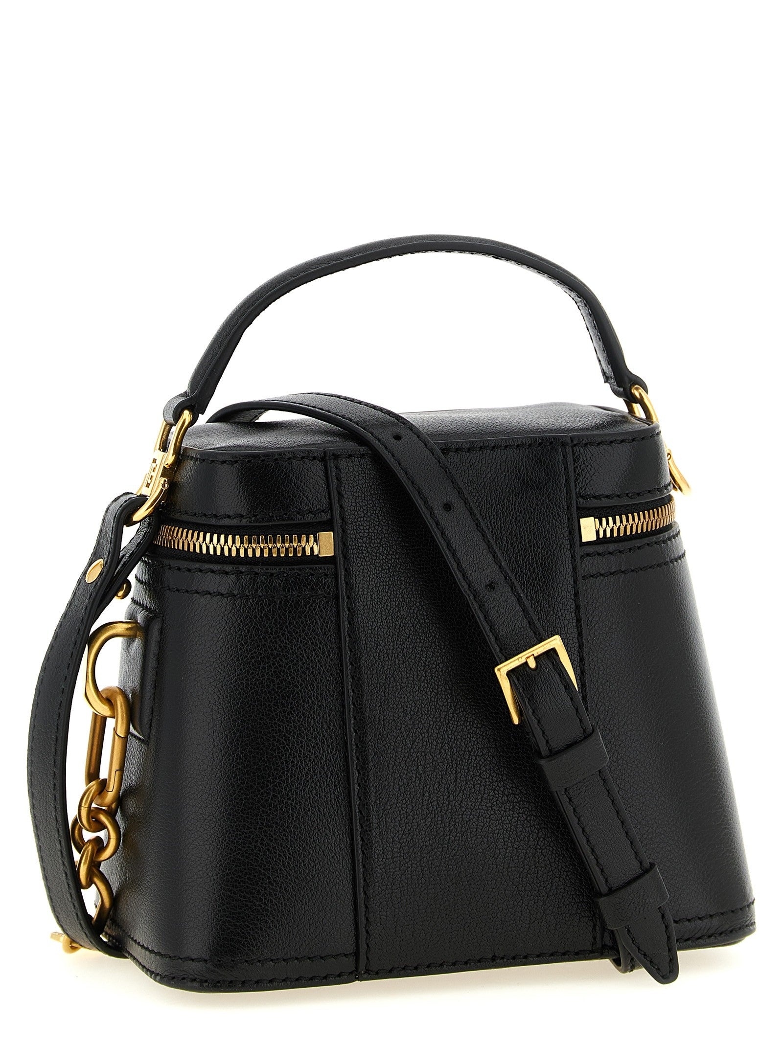 Balmain Pulse Vanity Handbag Black