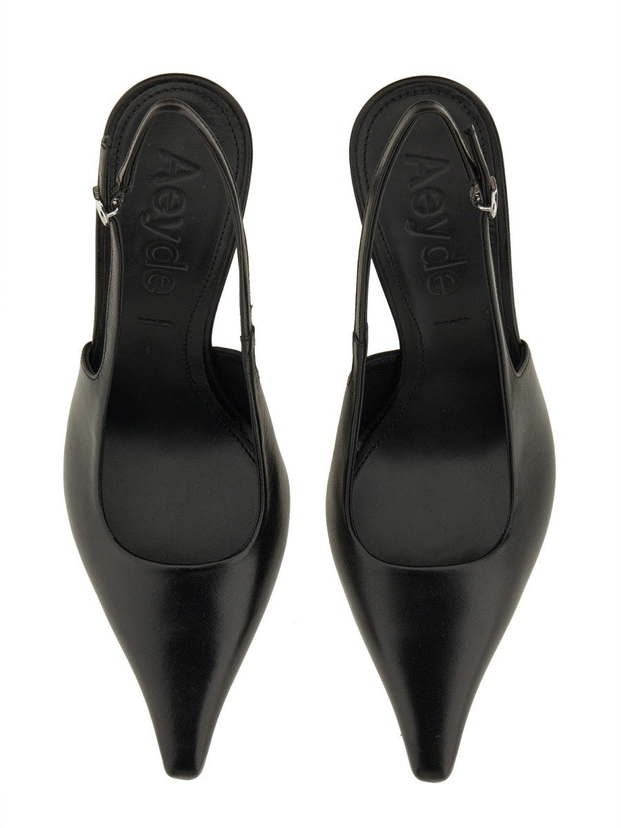 Aeyde Women's Pump Slingback Fernanda Black