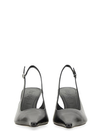 Aeyde Women's Pump Slingback Fernanda Black