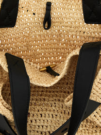 Loewe Punch Hole Mini Shopping Bag Beige, view 4