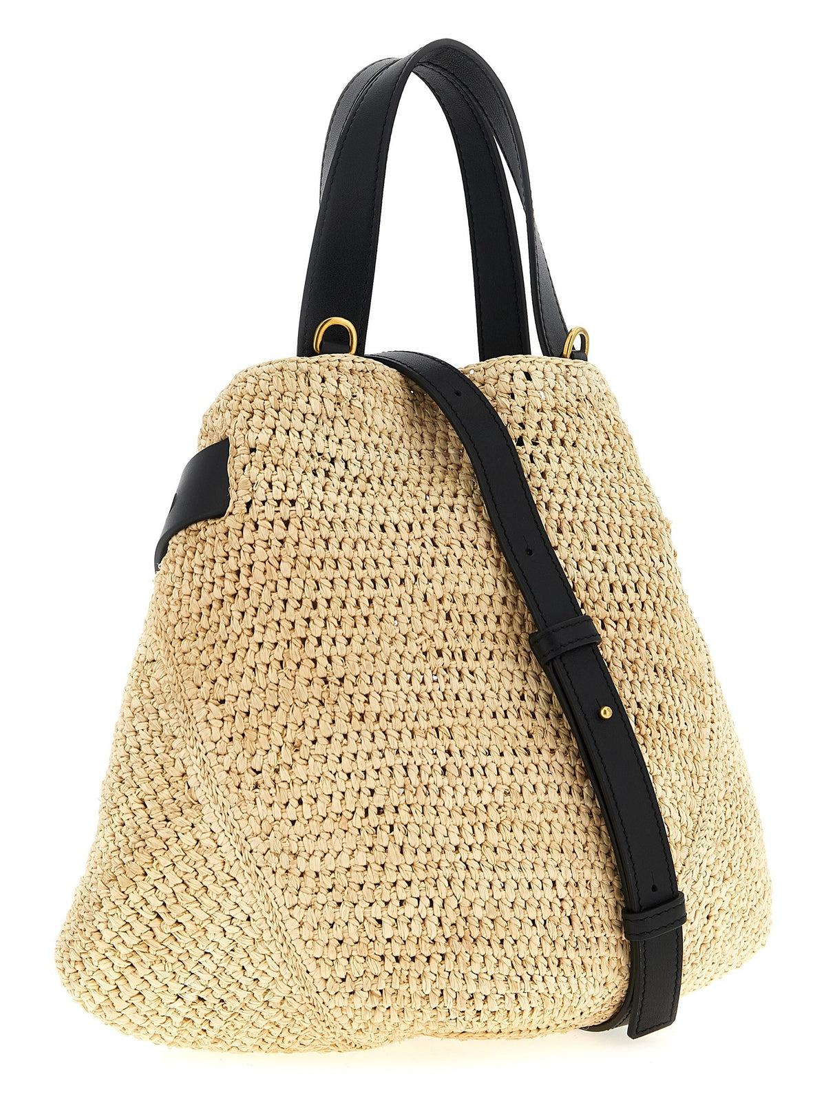 Loewe Punch Hole Mini Shopping Bag Beige, view 2