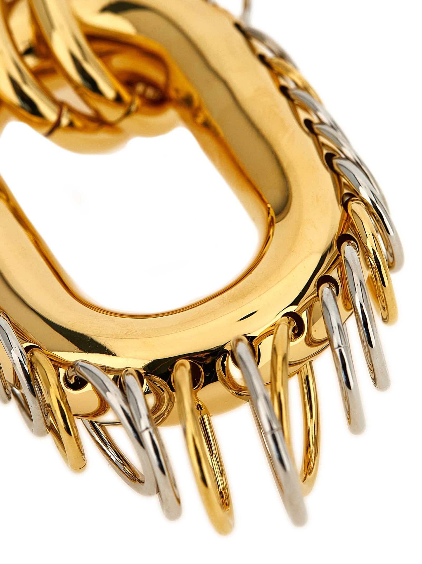 paco rabanne Punk XL Link Necklace Gold