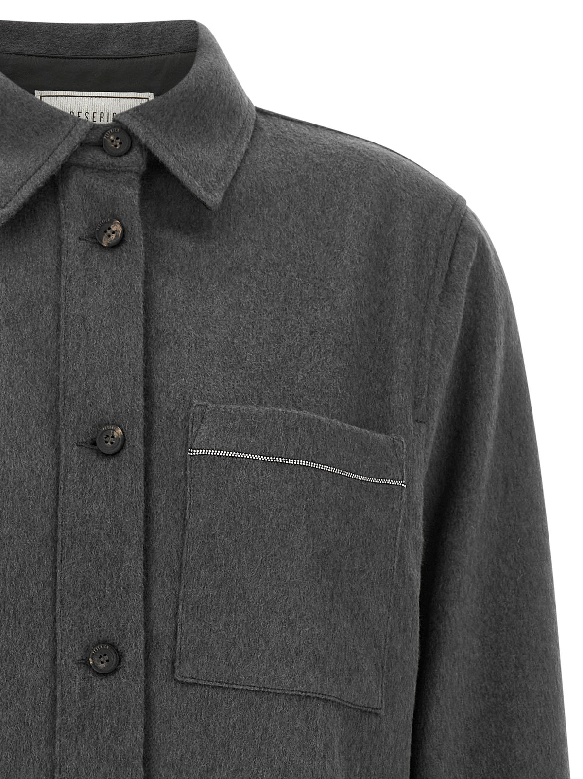 Peserico Punto Luce Overshirt Grey