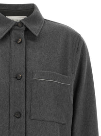 Peserico Punto Luce Overshirt Grey