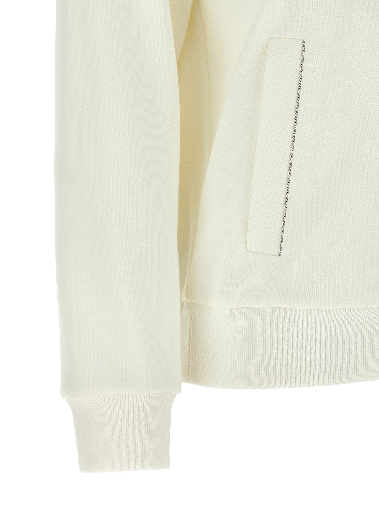 Peserico Punto Luce Sweatshirt White