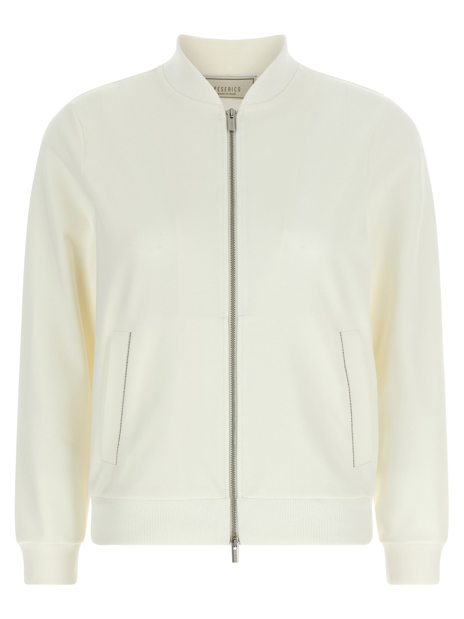 Peserico Punto Luce Sweatshirt White