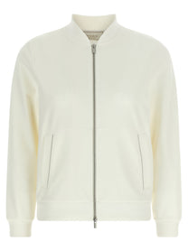 Peserico Punto Luce Sweatshirt White
