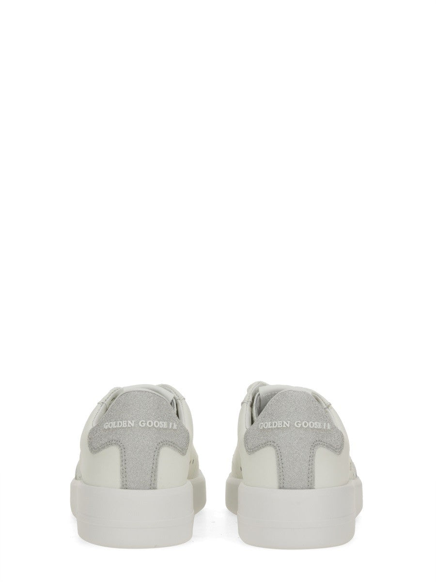 Golden Goose Women's Purestar Sneaker White, view 6