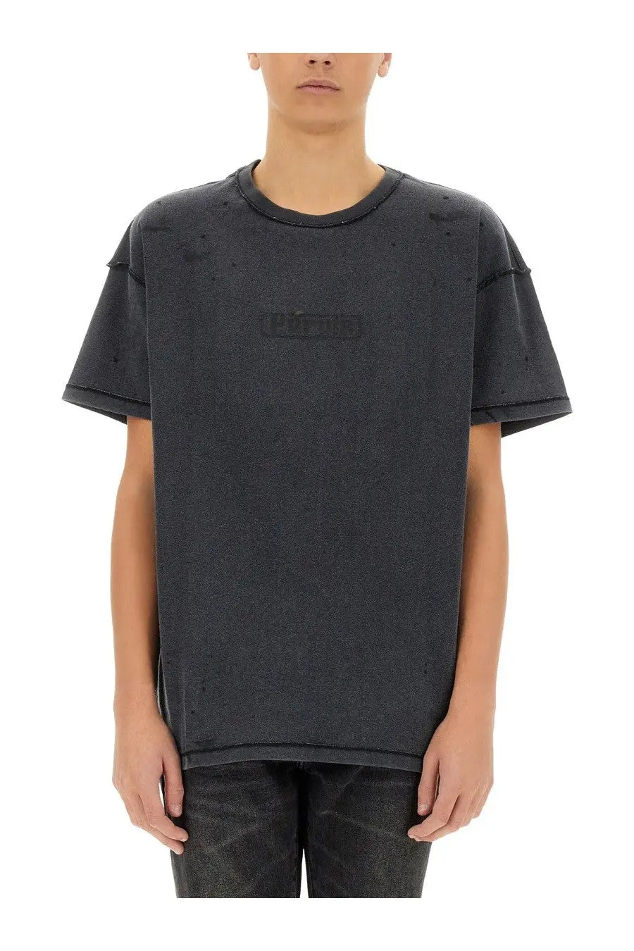 PURPLE BRAND Men's Inside Out Shirt Black