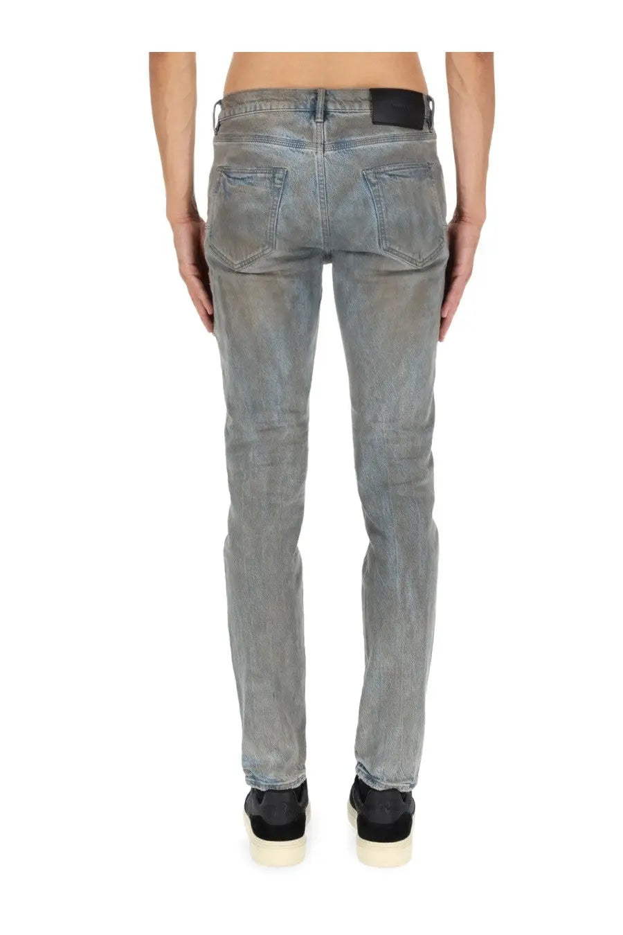 PURPLE BRAND Men's Pants Monterrico Mud Blue, view 3