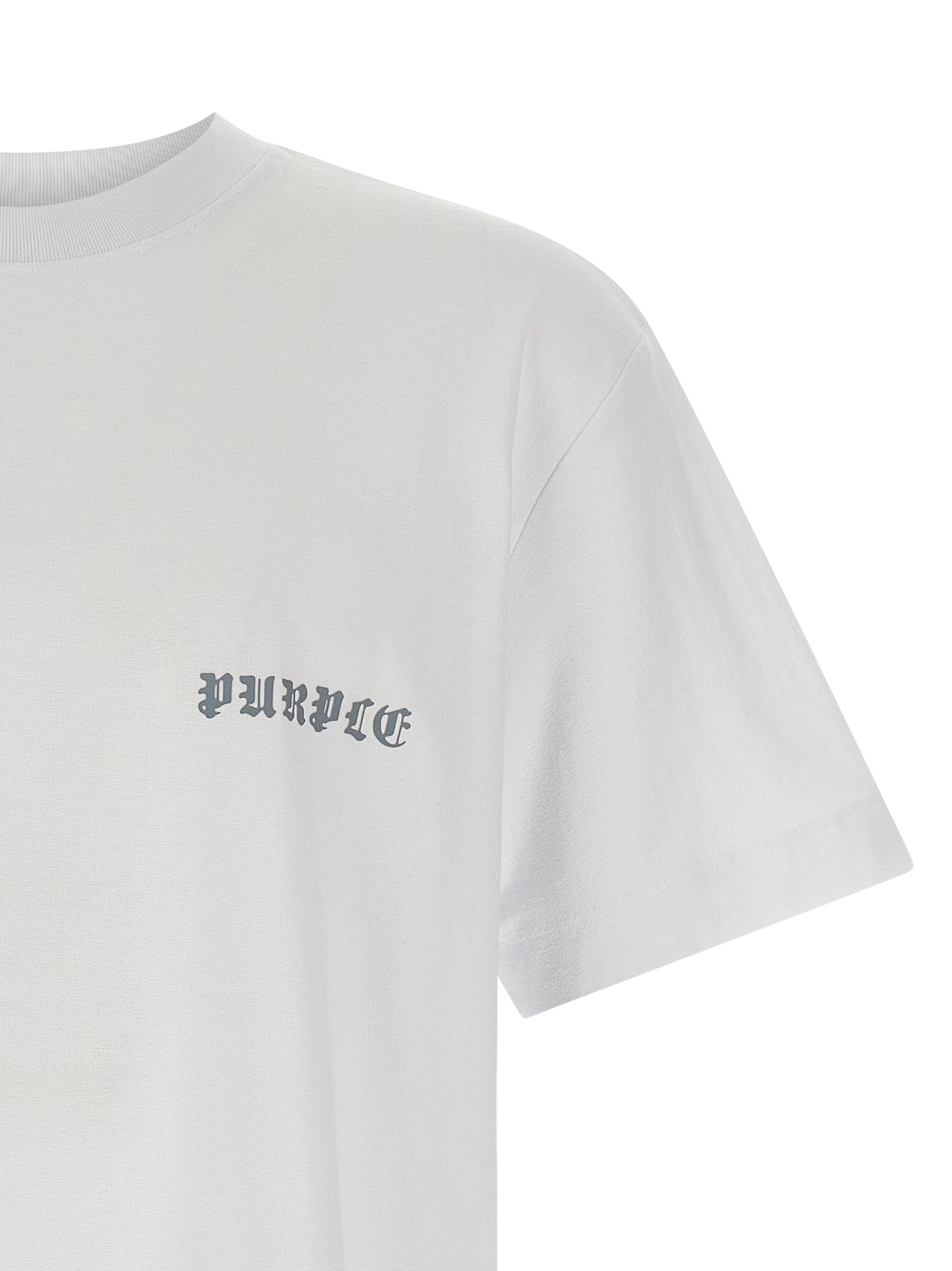 PURPLE - PURPLE - Printed T-shirt - Men’s Top