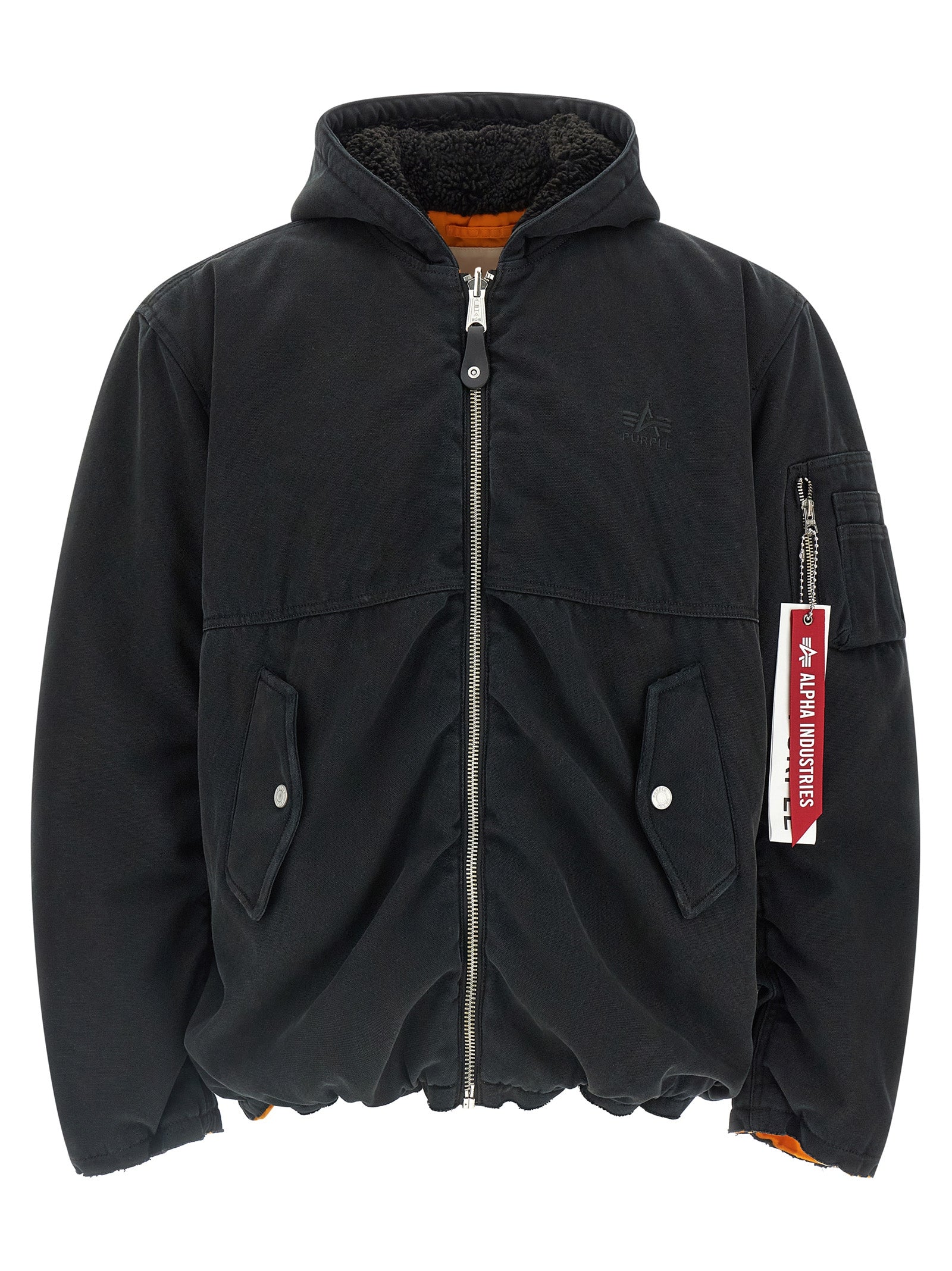 PURPLE - PURPLE - Alpha Industries x Purple reversible bomber jacket - Men’s Outerwear