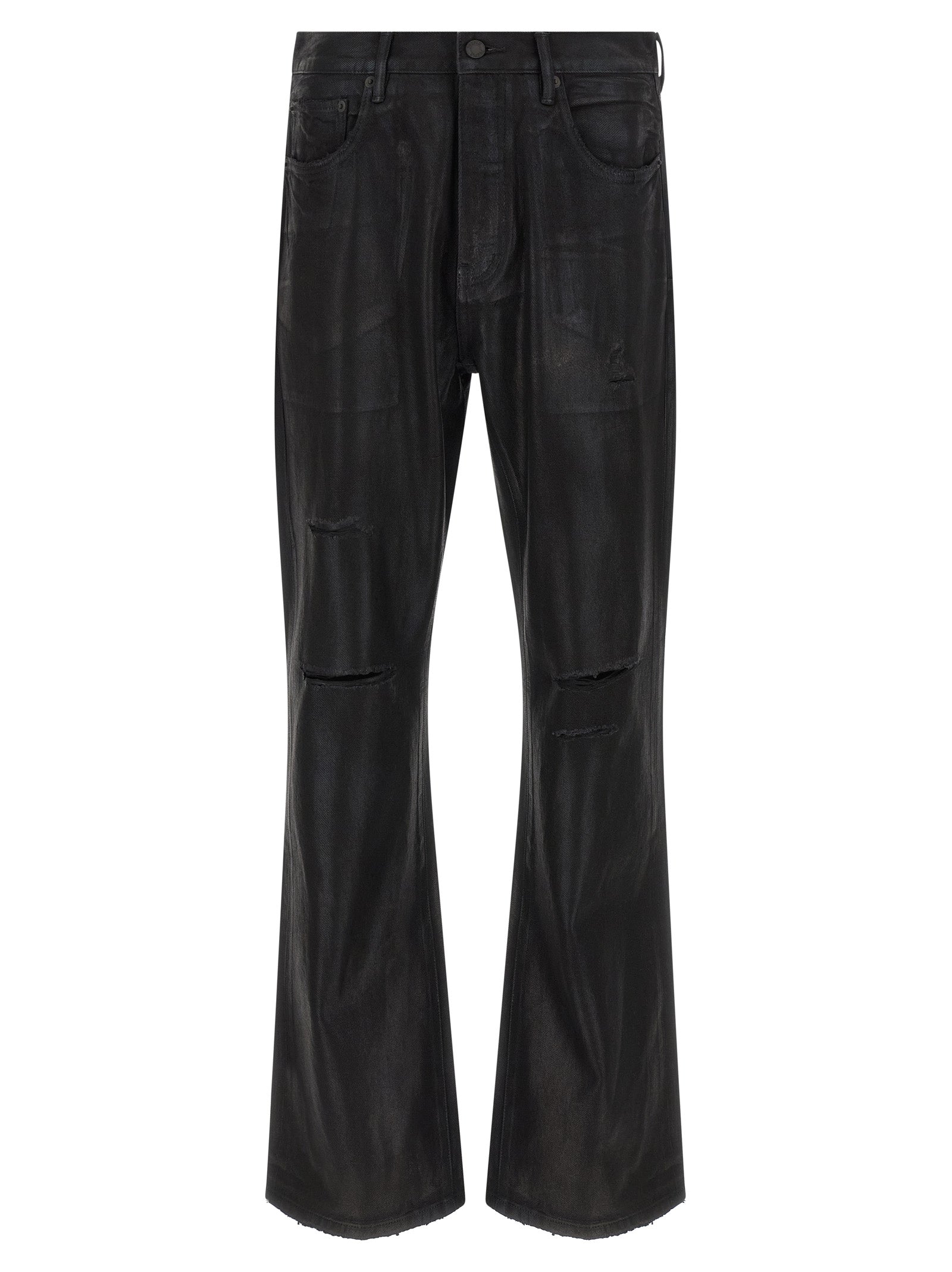 PURPLE - PURPLE - ’P026 Rinsed Foil Boot’ jeans - Men’s Bottoms