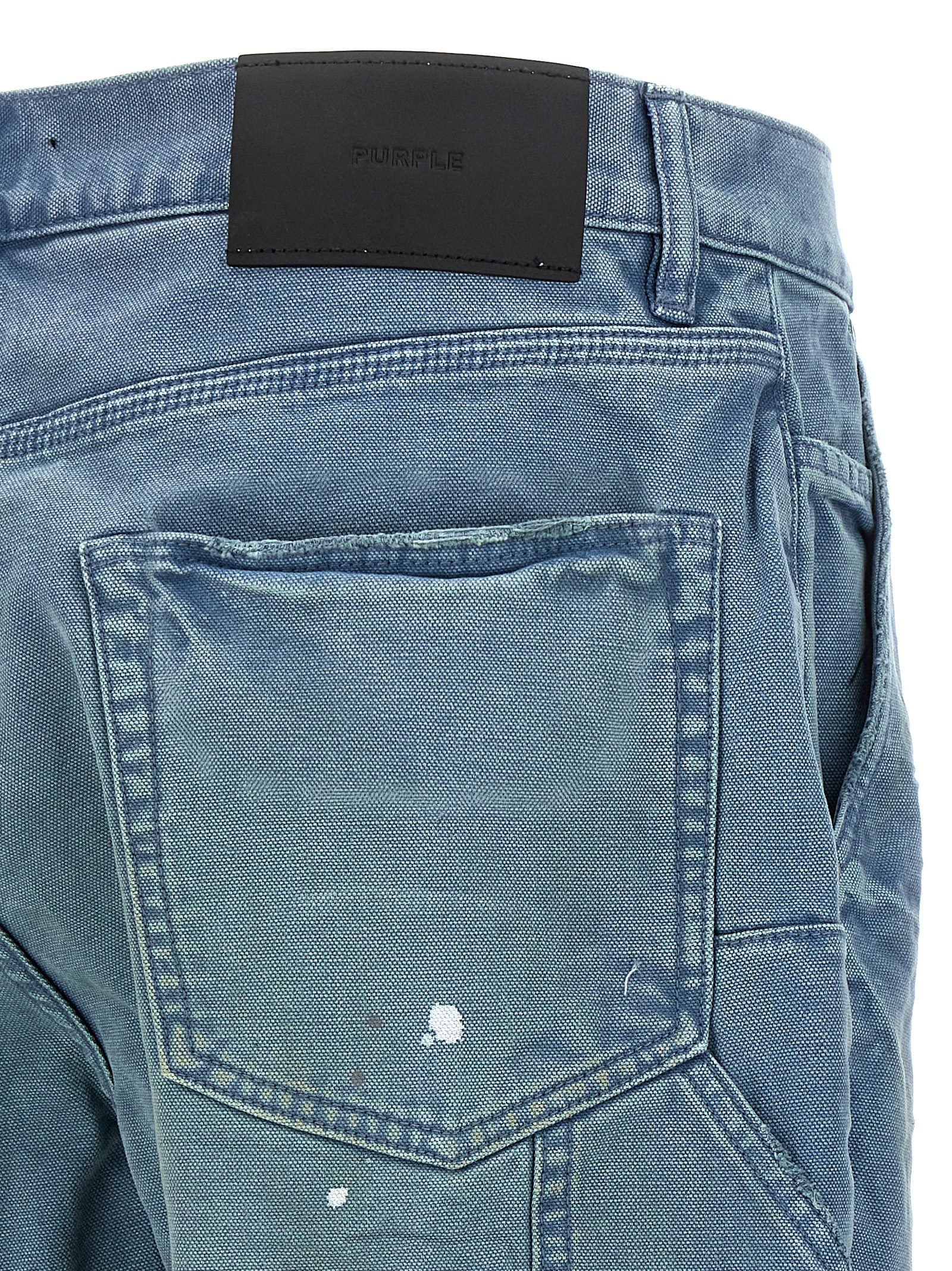 PURPLE - PURPLE - ’P092 Copper Plate Carpenter’ pants - Men’s Pants