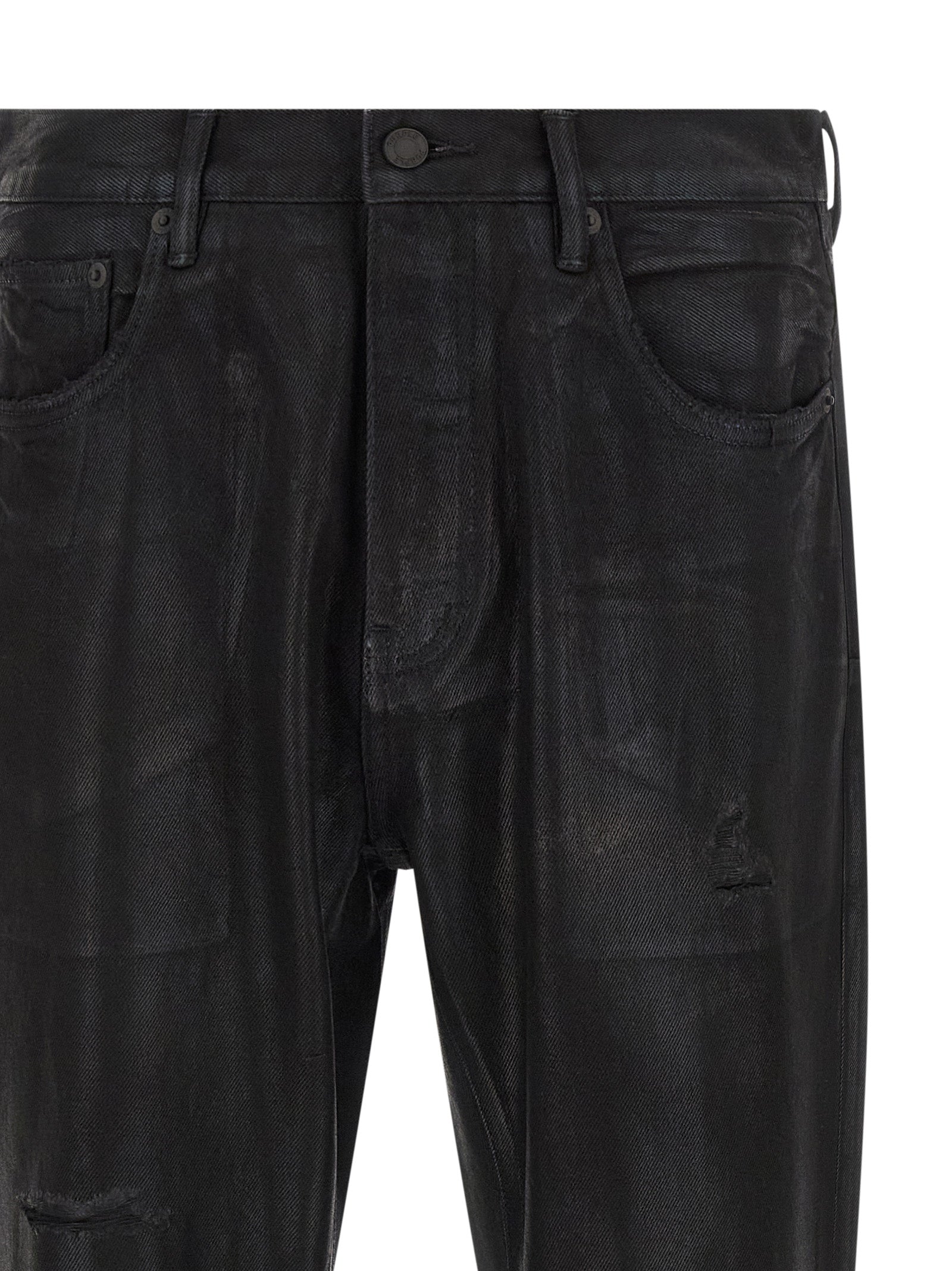 PURPLE - PURPLE - ’P026 Rinsed Foil Boot’ jeans - Men’s Bottoms