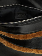 Loewe Puzzle Aviator Small Shoulder Bag Gold, view 4