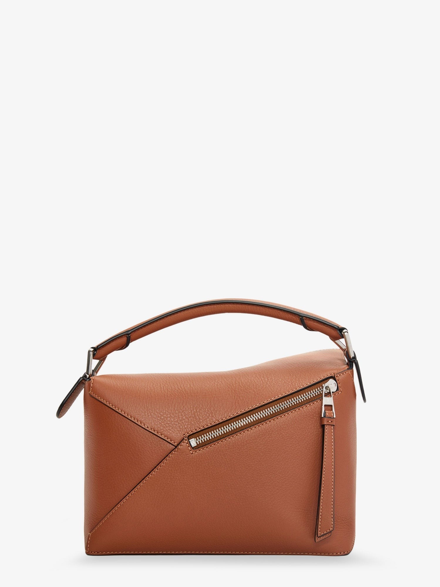 Loewe Women's Puzzle Edge Leather Handbag Beige