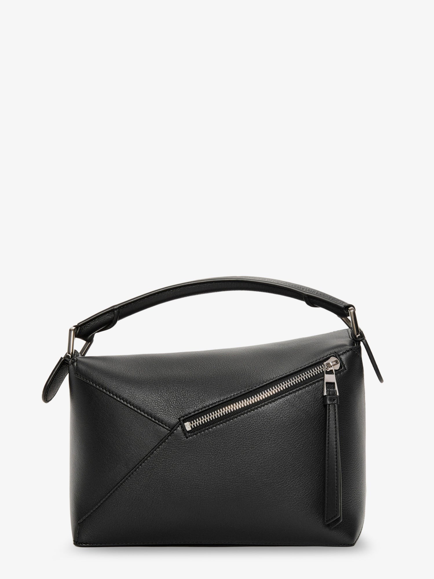 Loewe Women's Puzzle Edge Leather Handbag Black