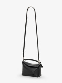 Loewe Women's Puzzle Edge Leather Handbag Black
