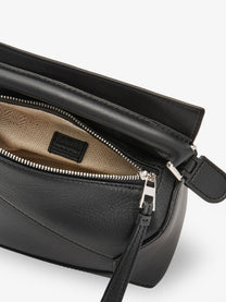 Loewe Women's Puzzle Edge Leather Handbag Black
