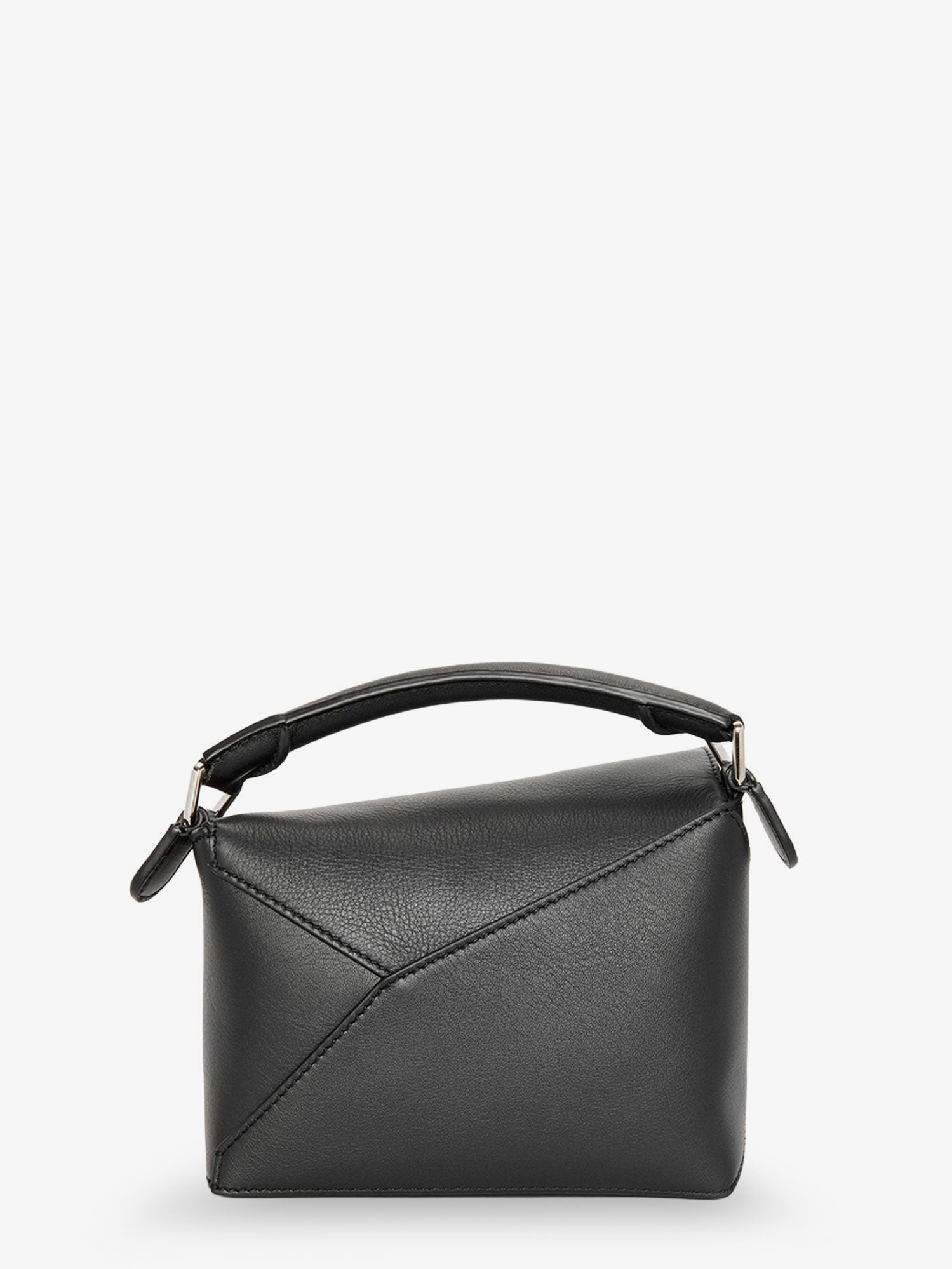 Loewe Women's Puzzle Edge Leather Handbag Black