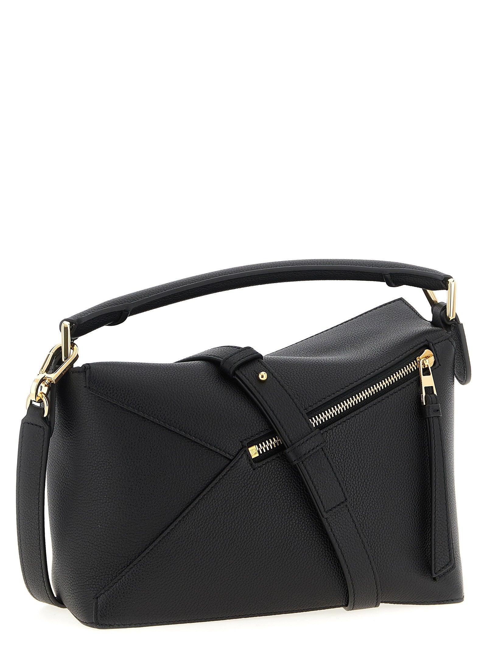 Loewe Puzzle Edge Small Handbag Black