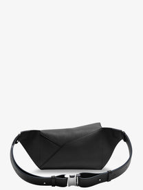 Loewe Men's Puzzle Edge Small Leather Bumbag Black