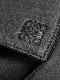 Loewe Men's Puzzle Edge Small Leather Bumbag Black