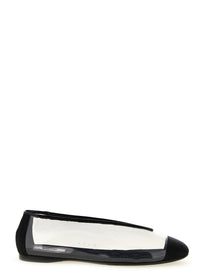 Moschino Pvc Ballet Flats Black