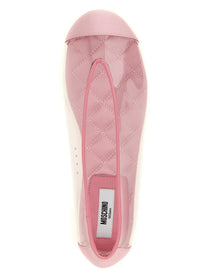 Moschino Pvc Ballet Flats Blue